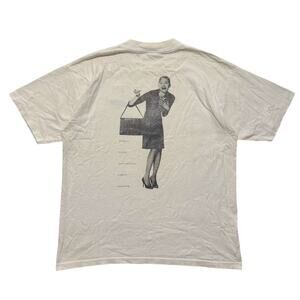 VTG 90's Samsung Note Promo Short Sleeve T-Shirt White XL